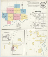 Rhinebeck New York 1912 - Fire Insurance Index - Old Map Reprint