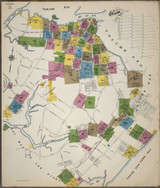 Staten Island (Borough Of Richmond) New York XXXX V2 - Fire Insurance Index - Old Map Reprint