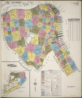 Staten Island (Borough Of Richmond) New York 1937 V1 - Fire Insurance Index - Old Map Reprint