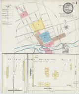 Riverhead New York 1891 - Fire Insurance Index - Old Map Reprint