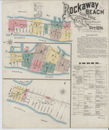 Rockaway Beach New York 1894 - Fire Insurance Index - Old Map Reprint