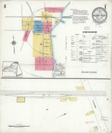 Rouses Point New York 1923 - Fire Insurance Index - Old Map Reprint