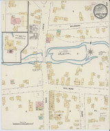 Sandy Creek New York 1890 - Fire Insurance Index - Old Map Reprint