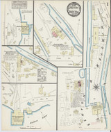 Sandy Hill New York 1884 - Fire Insurance Index - Old Map Reprint