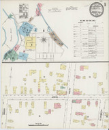 Sandy Hill New York 1890 - Fire Insurance Index - Old Map Reprint