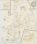 Saranac Lake New York 1895 - Fire Insurance Index - Old Map Reprint