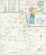 Savona New York 1915 - Fire Insurance Index - Old Map Reprint