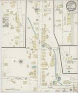 Schenevus New York 1887 - Fire Insurance Index - Old Map Reprint