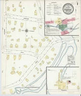 Schenevus New York 1910 - Fire Insurance Index - Old Map Reprint