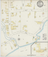 Schroon Lake New York 1895 - Fire Insurance Index - Old Map Reprint