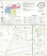 Smithtown Branch New York 1937 - Fire Insurance Index - Old Map Reprint