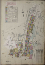 Troy New York 1951 V1 - Fire Insurance Index - Old Map Reprint