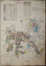 Troy New York 1951 V2 - Fire Insurance Index - Old Map Reprint
