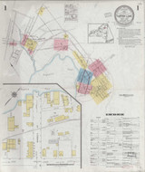 Tupper Lake New York 1927 - Fire Insurance Index - Old Map Reprint