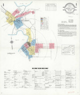 Tupper Lake New York 1934 - Fire Insurance Index - Old Map Reprint