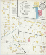 Valley Falls New York 1902 - Fire Insurance Index - Old Map Reprint