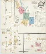 Wappingers Falls New York 1897 - Fire Insurance Index - Old Map Reprint
