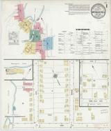 Wappingers Falls New York 1912 - Fire Insurance Index - Old Map Reprint