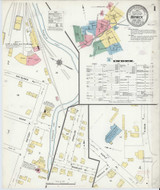 Warwick New York 1910 - Fire Insurance Index - Old Map Reprint