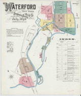 Waterford New York 1892 - Fire Insurance Index - Old Map Reprint