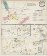 Waterville New York 1887 - Fire Insurance Index - Old Map Reprint