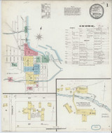 Watkins Glen New York 1897 - Fire Insurance Index - Old Map Reprint