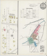 Weedsport New York 1890 - Fire Insurance Index - Old Map Reprint