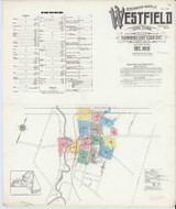 Westfield New York 1912 - Fire Insurance Index - Old Map Reprint