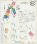 Whitehall New York 1907 - Fire Insurance Index - Old Map Reprint