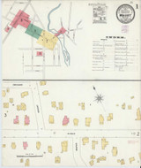 Wolcott New York 1905 - Fire Insurance Index - Old Map Reprint