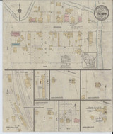 Ableman Wisconsin 1912 - Fire Insurance Index - Old Map Reprint