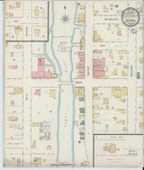 Albany Wisconsin 1894 - Fire Insurance Index - Old Map Reprint