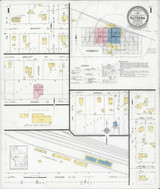 Altoona Wisconsin 1930 - Fire Insurance Index - Old Map Reprint