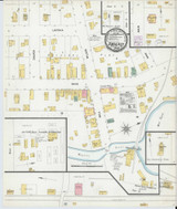 Amherst Wisconsin 1901 - Fire Insurance Index - Old Map Reprint