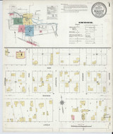 Augusta Wisconsin 1910 - Fire Insurance Index - Old Map Reprint