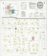 Baldwin Wisconsin 1930 - Fire Insurance Index - Old Map Reprint
