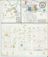 Barron Wisconsin 1892 - Fire Insurance Index - Old Map Reprint