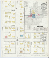 Brodhead Wisconsin 1915 - Fire Insurance Index - Old Map Reprint