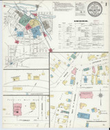 Burlington Wisconsin 1909 - Fire Insurance Index - Old Map Reprint