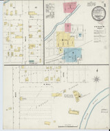 Cadott Wisconsin 1894 - Fire Insurance Index - Old Map Reprint