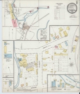 Cedarburg Wisconsin 1893 - Fire Insurance Index - Old Map Reprint