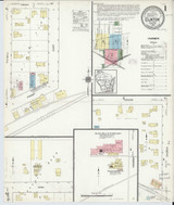 Clinton Wisconsin 1914 - Fire Insurance Index - Old Map Reprint