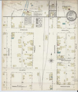 Colby Wisconsin 1884 - Fire Insurance Index - Old Map Reprint