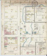 Columbus Wisconsin 1885 - Fire Insurance Index - Old Map Reprint