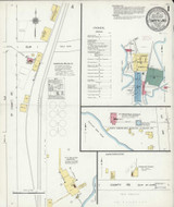Cumberland Wisconsin 1909 - Fire Insurance Index - Old Map Reprint