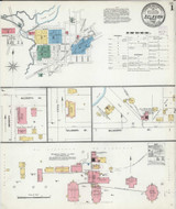 Delavan Wisconsin 1904 - Fire Insurance Index - Old Map Reprint