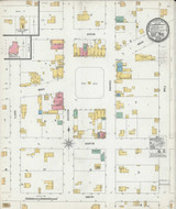 East Troy Wisconsin 1900 - Fire Insurance Index - Old Map Reprint
