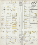 Elcho Wisconsin 1920 - Fire Insurance Index - Old Map Reprint