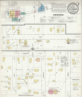 Ellsworth Wisconsin 1912 - Fire Insurance Index - Old Map Reprint