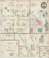 Grand Rapids Wisconsin 1884 - Fire Insurance Index - Old Map Reprint